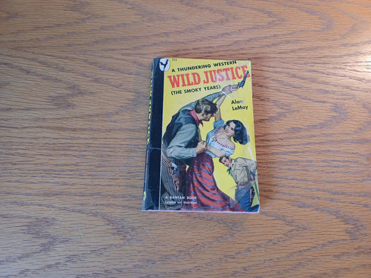 Wild Justice Alan LeMay 1948 Bantam Books Paperback