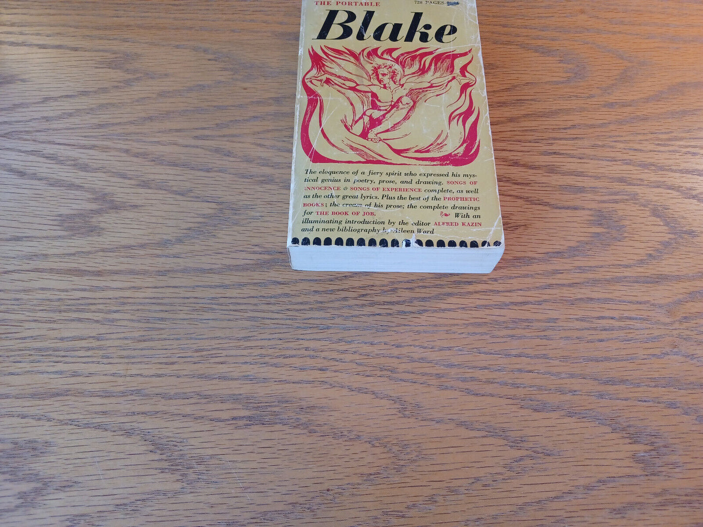 The Portable Blake 1969 Paperback Viking Press Alfred Kazin