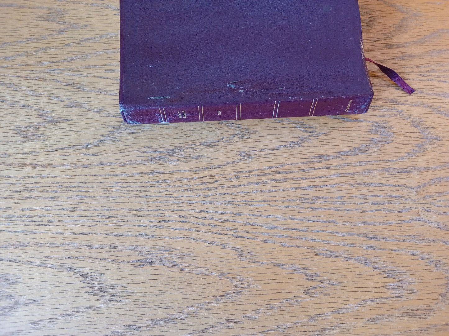 Holy Bible New International Version Zondervan Bonded Leather