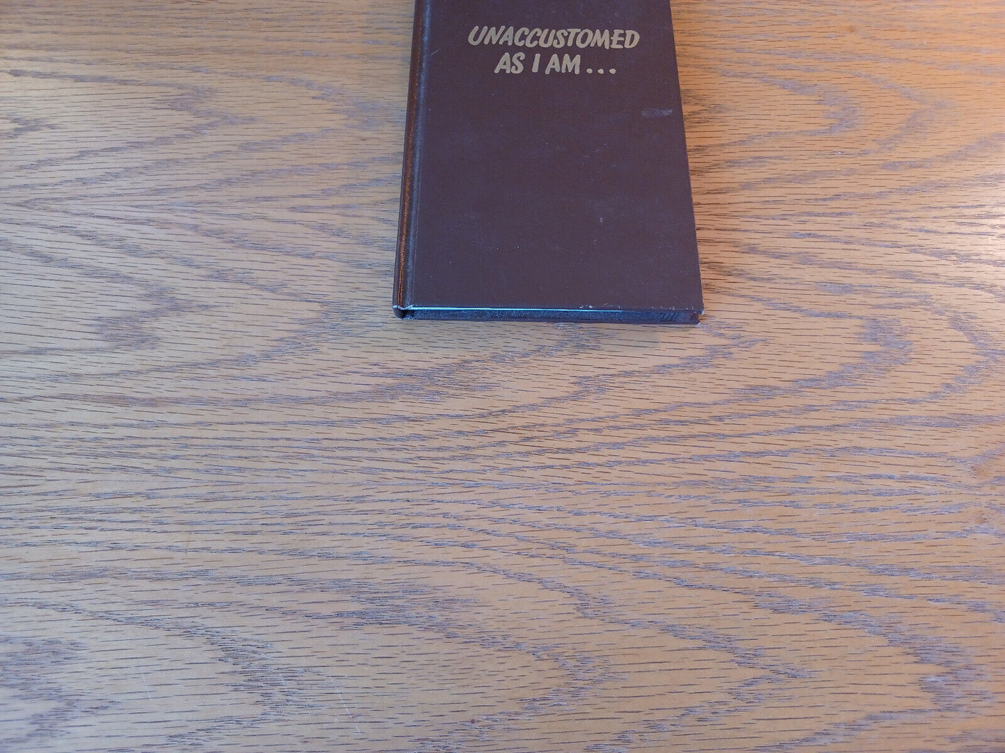 Unaccustomed As I Am 1963 Executive Guide To Public Speaking Arthur Zito Economi