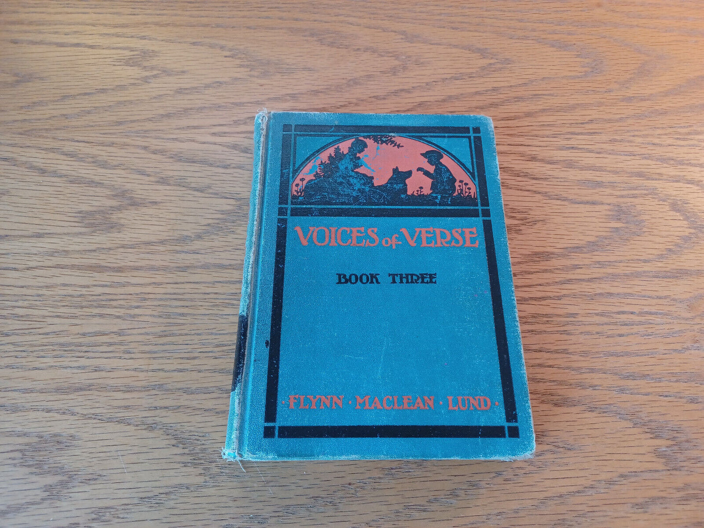 Voices Of Verse Book Three Harry Eugene Flynn 1934 Hardcover Lyons & Carnahan