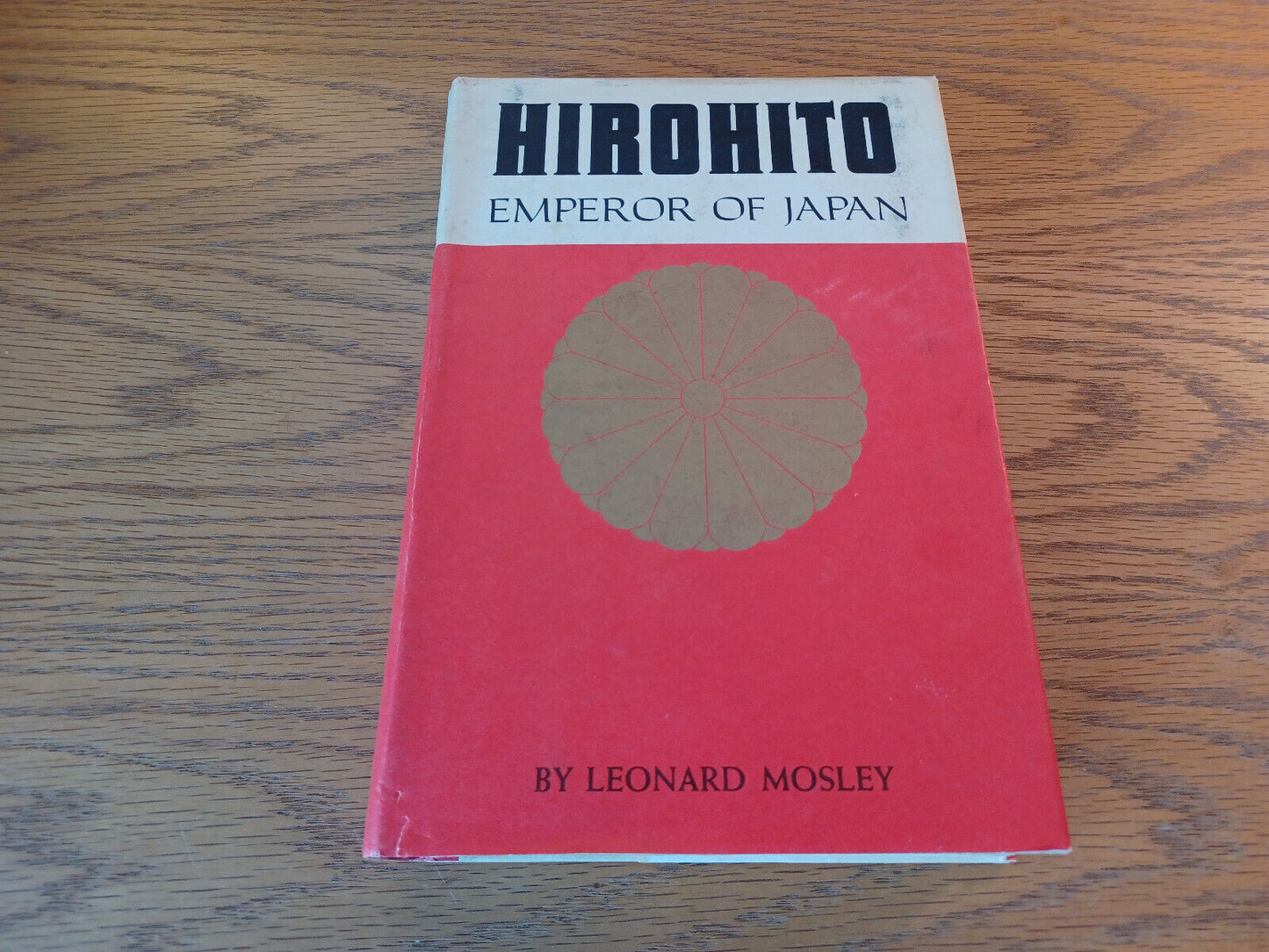 Hirohito Emperor Of Japan Leonard Mosley 1966 Hardcover Dust Jacket Prentice Hal