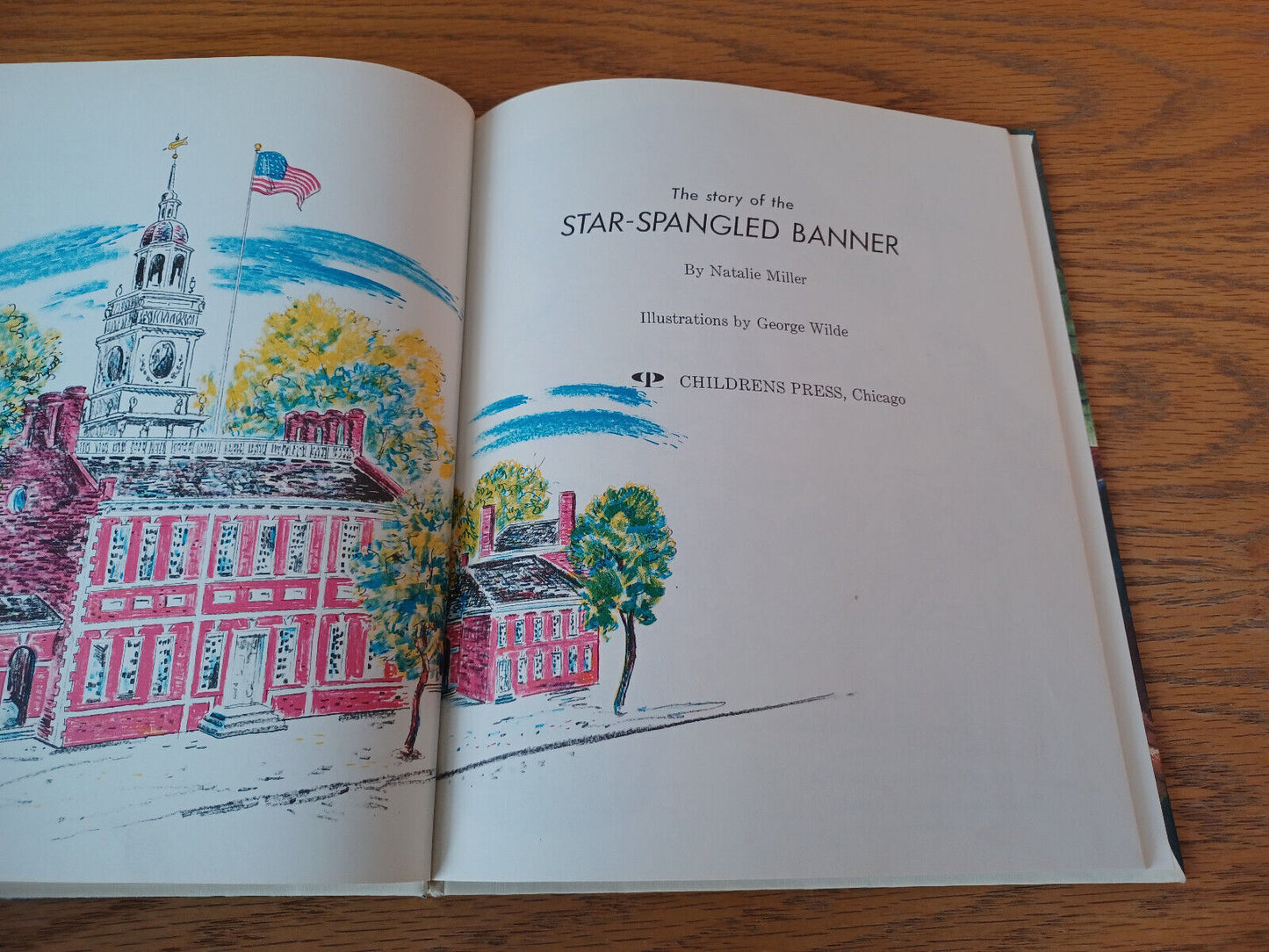 The Story Of The Star Spangled Banner Natalie Miller 1965 Hardcover Childrens Pr