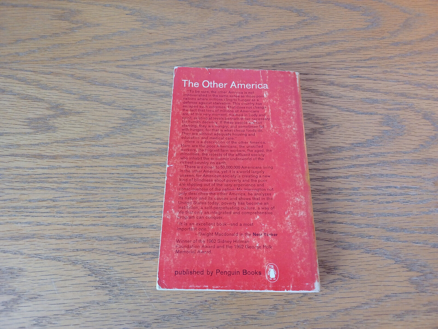 The Other America Michael Harrington 1964 Penguin Books Paperback