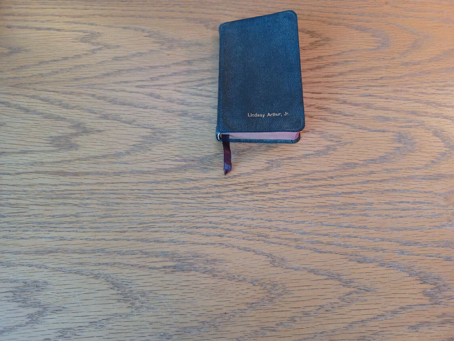 The New Testament Revised Standard Version 1946 Leather Pocket Size Thomas Nelso