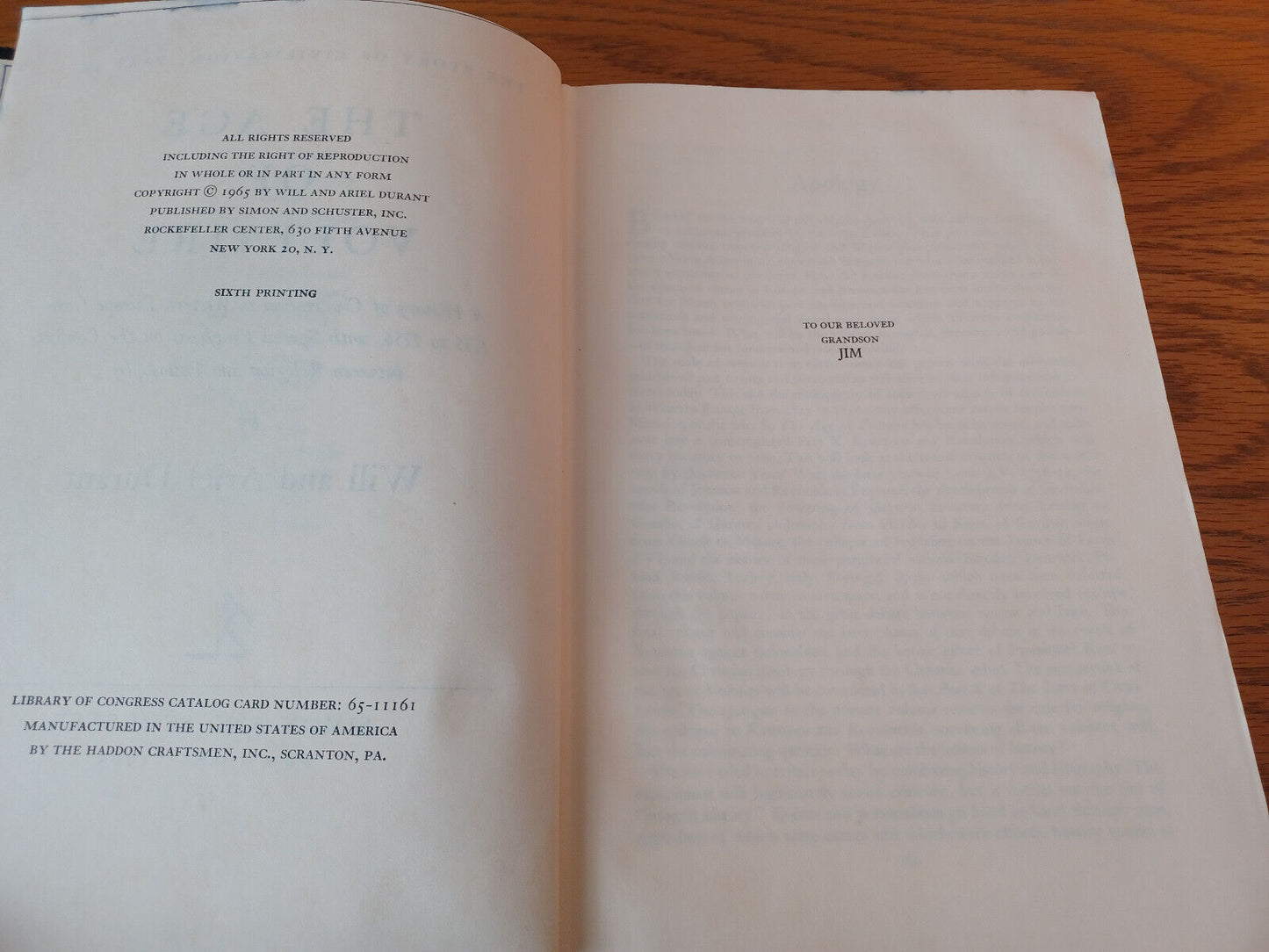 The Story Of Civilization Part Ix The Age Of Voltaire Will And Ariel Durant 1965