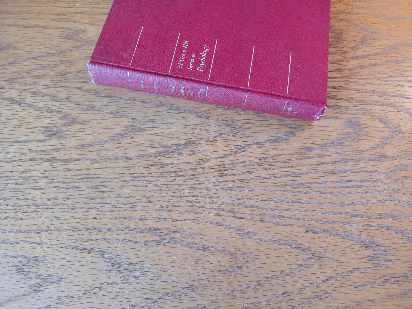 Verbal Behavior And Learning Problems And Processes 1963 Charles N Cofer McGraw