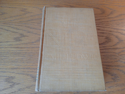 The Nile Emil Ludwig 1937 Hardcover Viking Press