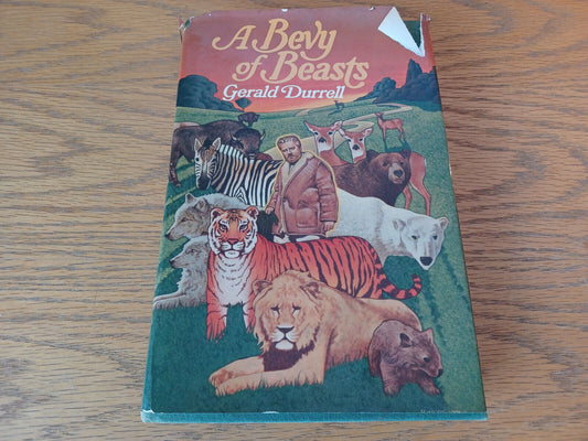 A Bevy Of Beasts Gerald Durrell 1973 1st Printing Hardcover Simon And Schuster