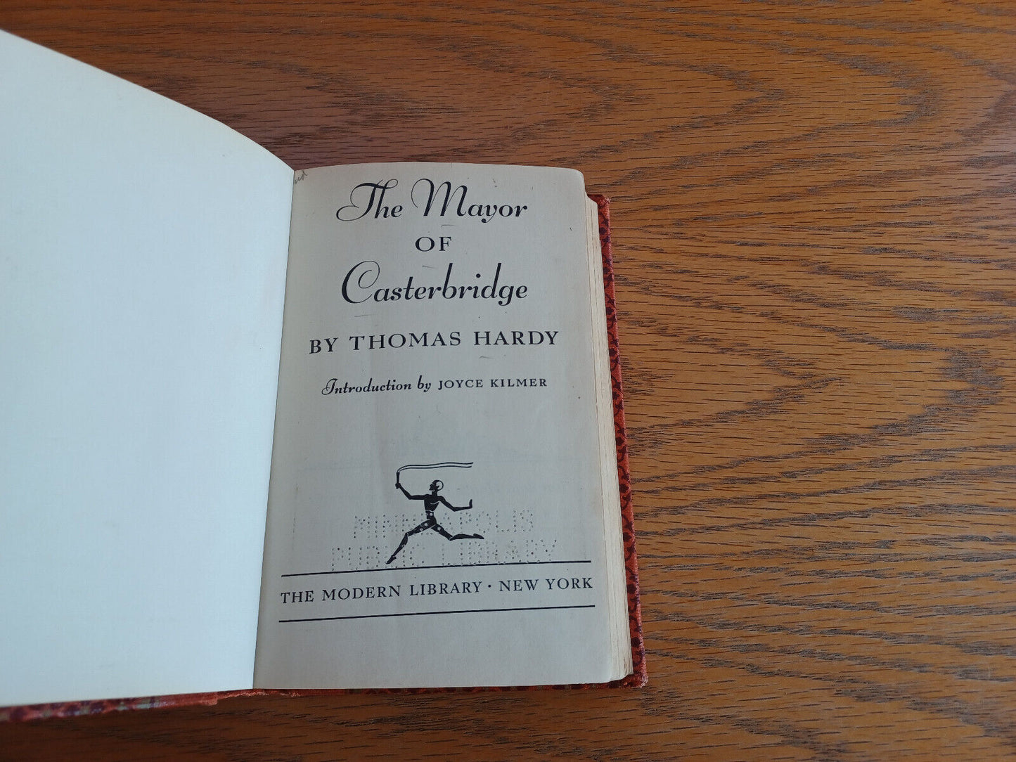 The Mayor of Casterbridge Thomas Hardy Modern Library Hardcover