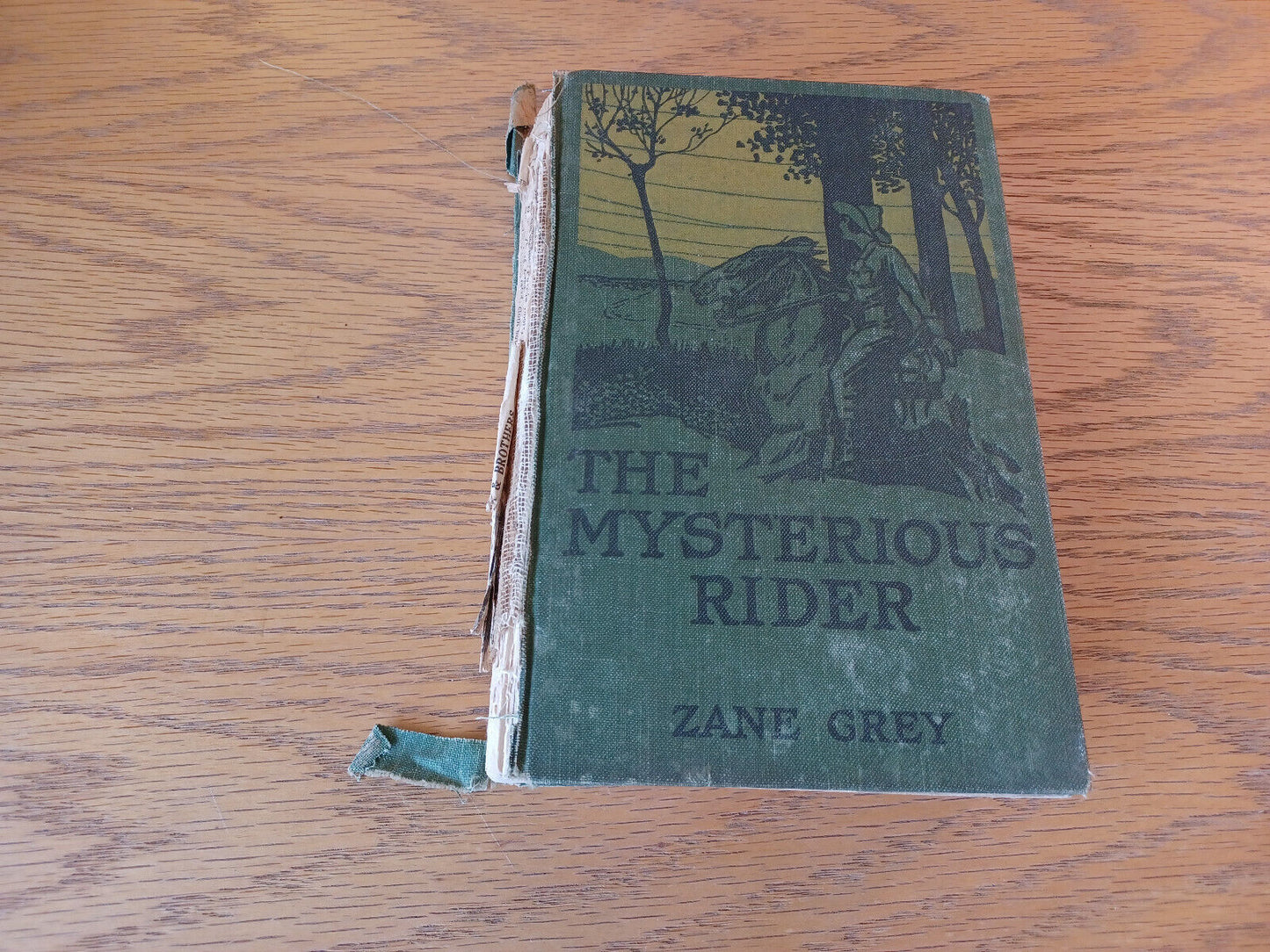 The Mysterious Rider Zane Grey 1921 Hardcover Harper & Brothers