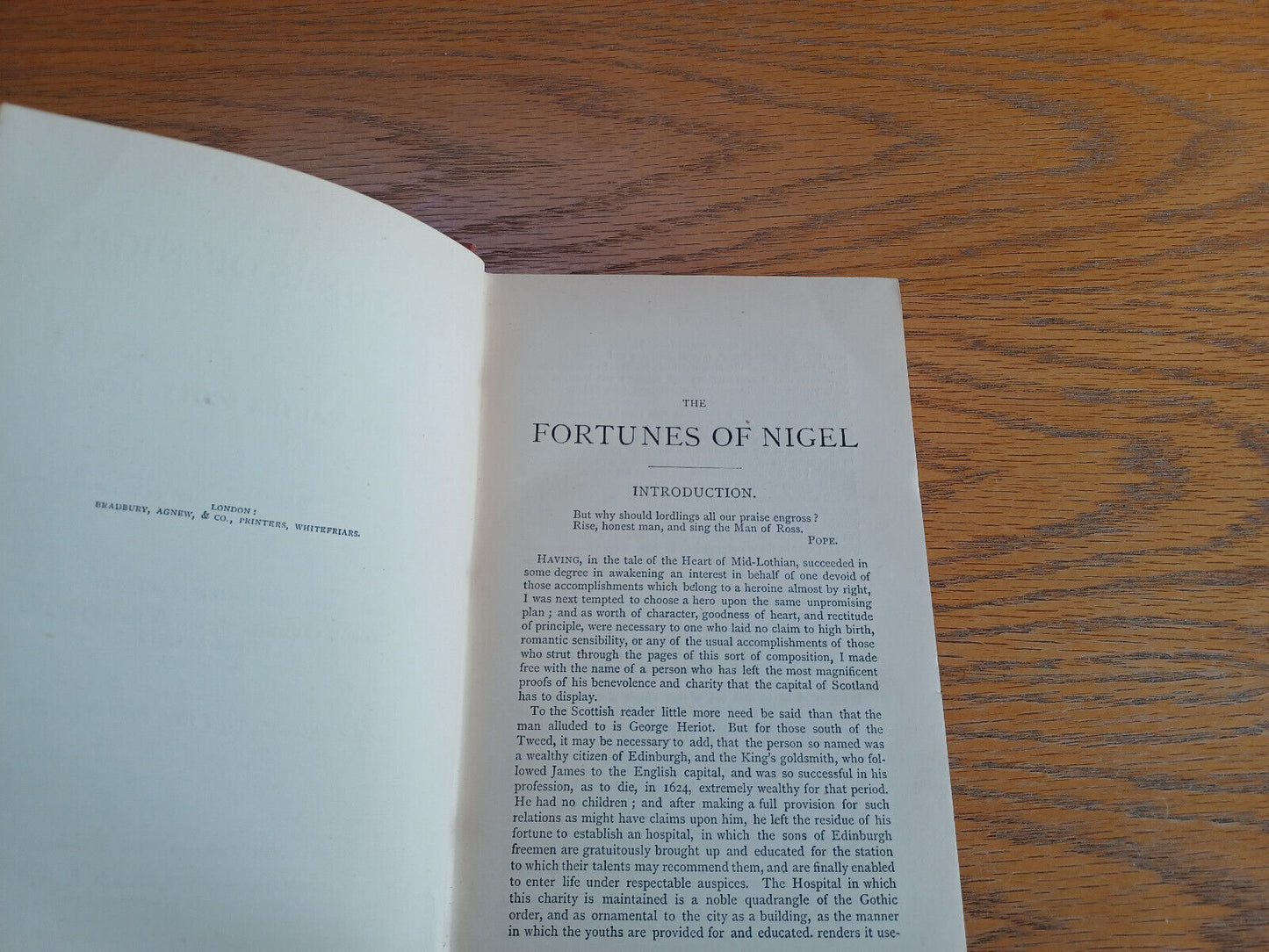 The Fortunes of Nigel Sir Walter Scott 1875 George Routledge & Sons Waverley Nov