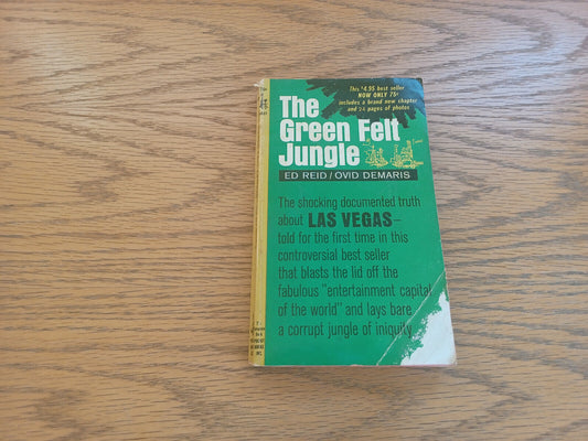 The Green Felt Jungle Ed Reid 1964 Pocket Books Paperback