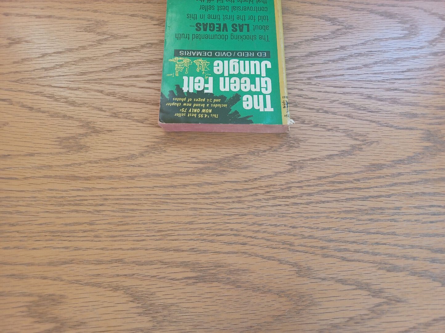 The Green Felt Jungle Ed Reid 1964 Pocket Books Paperback