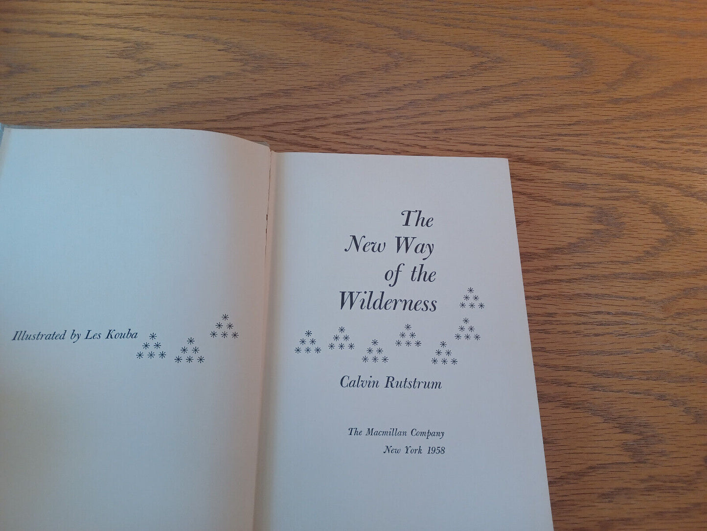 The New Way Of The Wilderness Calvin Rutstrum 1958 1st Ed Hardcover Macmillan