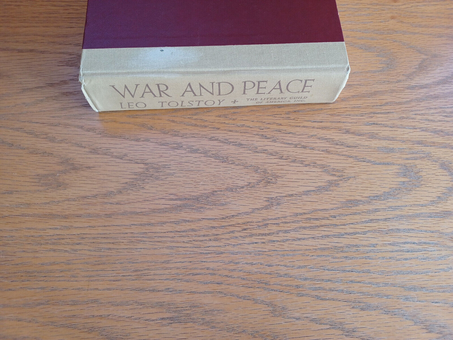 War and Peace Leo Tolstoy 1949 Abridged Translation Alexandra Kropotkin Garden C