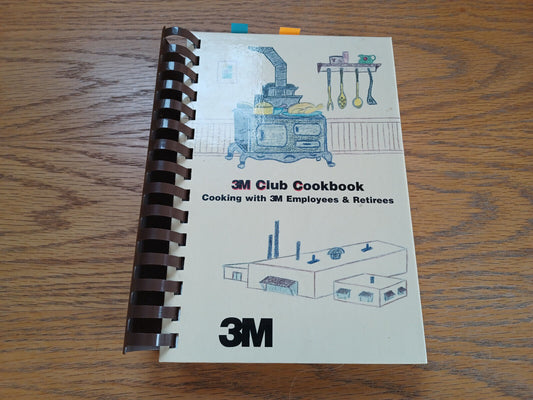 3M Club Cookbook Cooking With 3M Employees & Retirees 1997 Morris Press