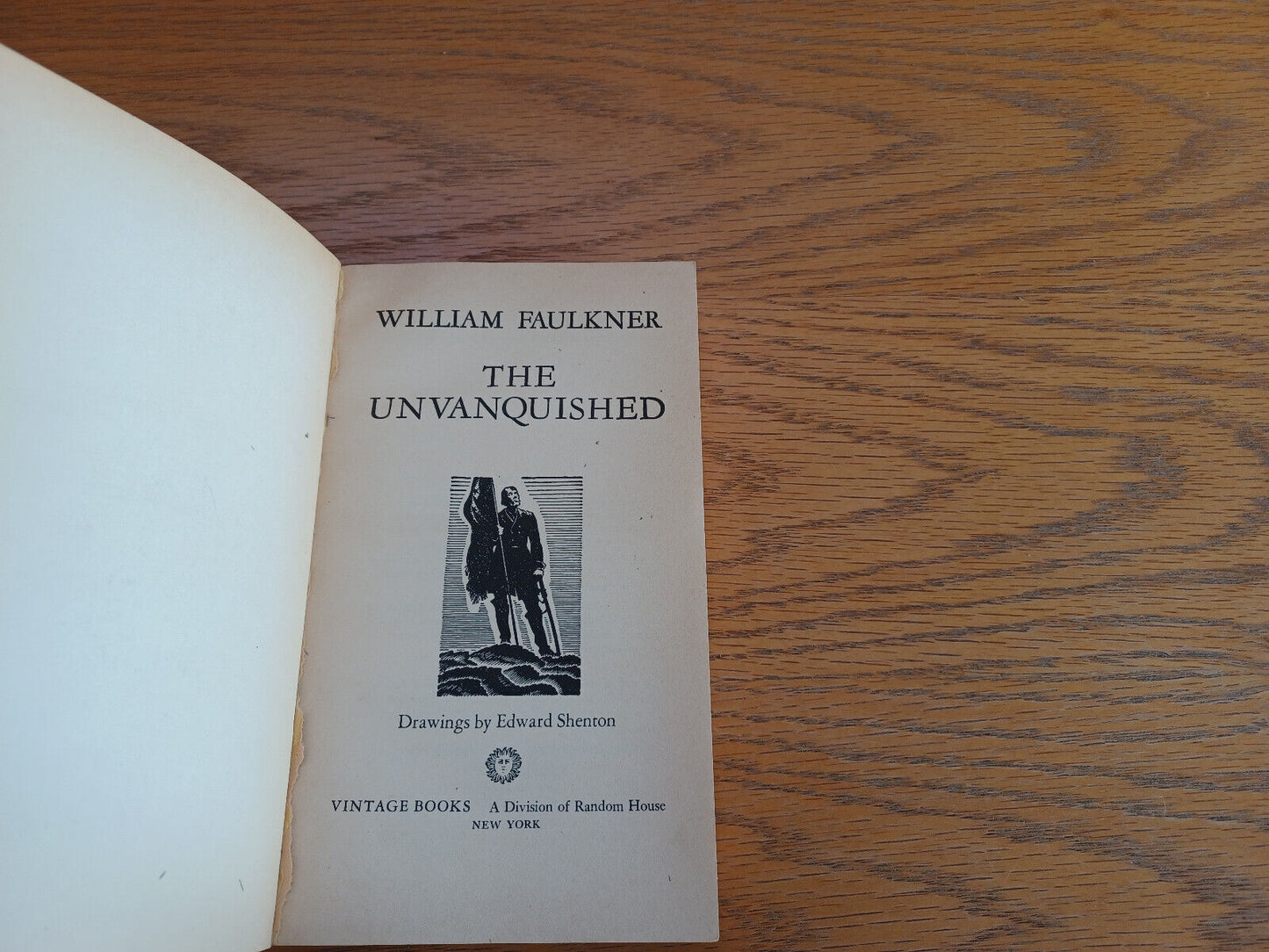 The Unvanquished William Faulkner 1965 Paperback Random House