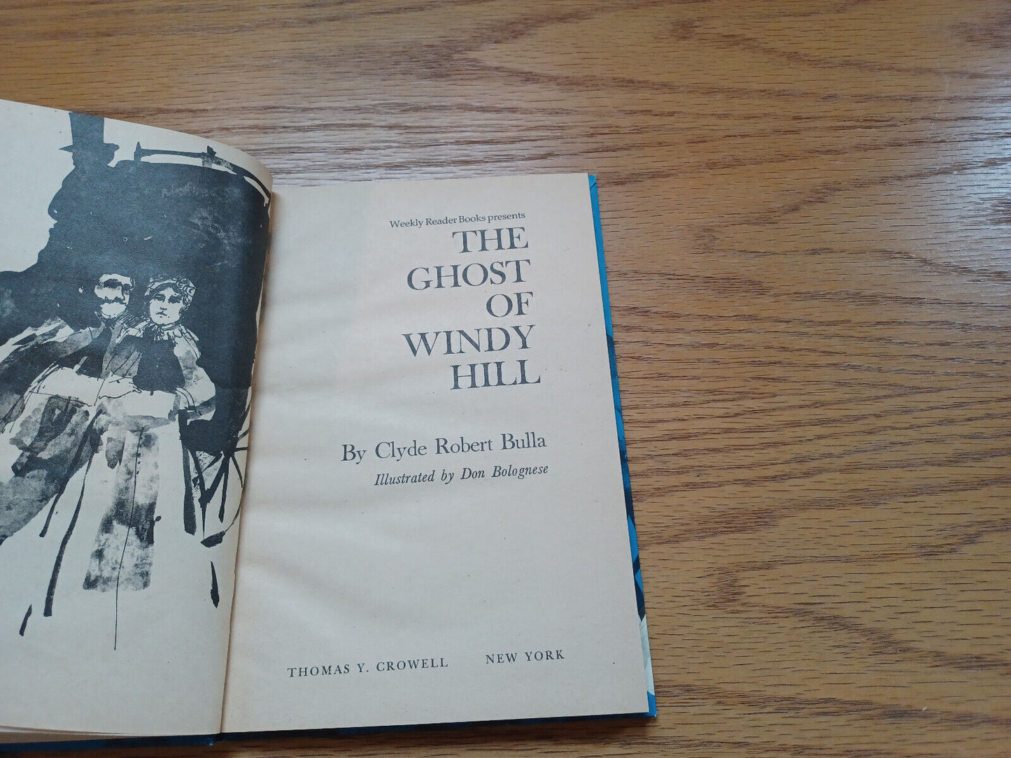 The Ghost Of Windy Hill Clyde Robert Bulla 1968 Weekly Reader Books Thomas Y Cro