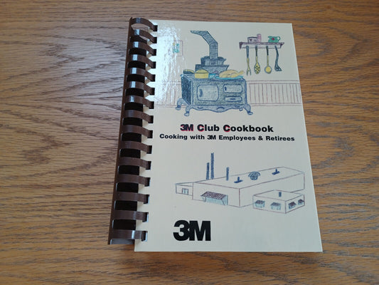 3M Club Cookbook Cooking With 3M Employees & Retirees 1997 Morris Press B