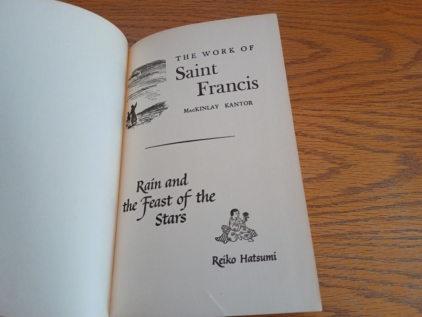 The Work of Saint Francis Mackinlay Kantor 1958 1st Edition Hardcover World