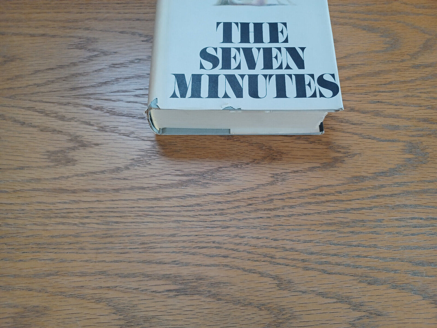 The Seven Minutes Irving Wallace 1969 Book Club Edition Simon and Schuster