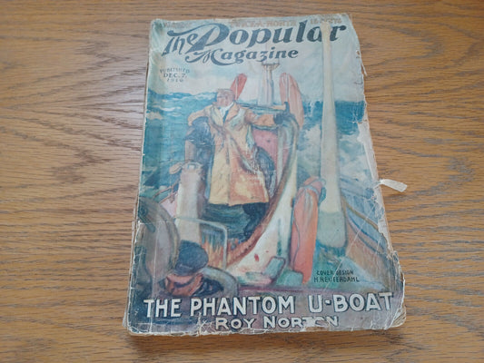 The Popular Magazine Dec 7th 1916 Twice a Month