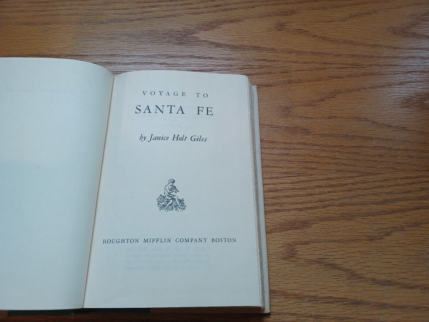 Voyage to Santa Fe by Janice Holt Giles 1962