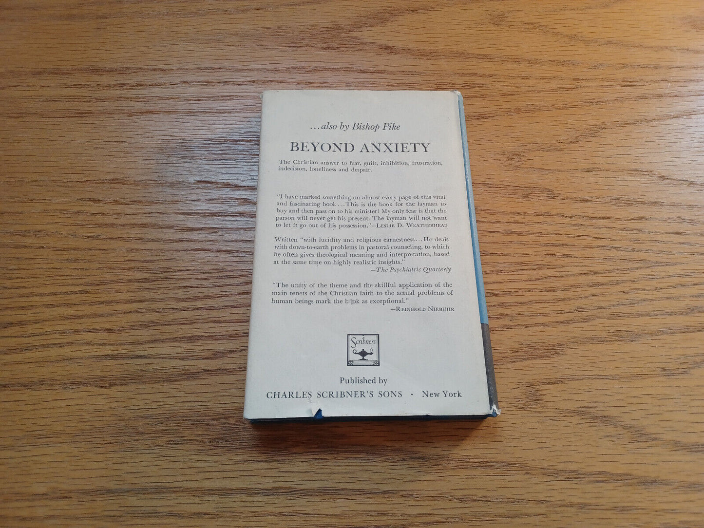 A New Look In Preaching James A Pike 1961 Charles Scribner's Sons Hardcover Dust