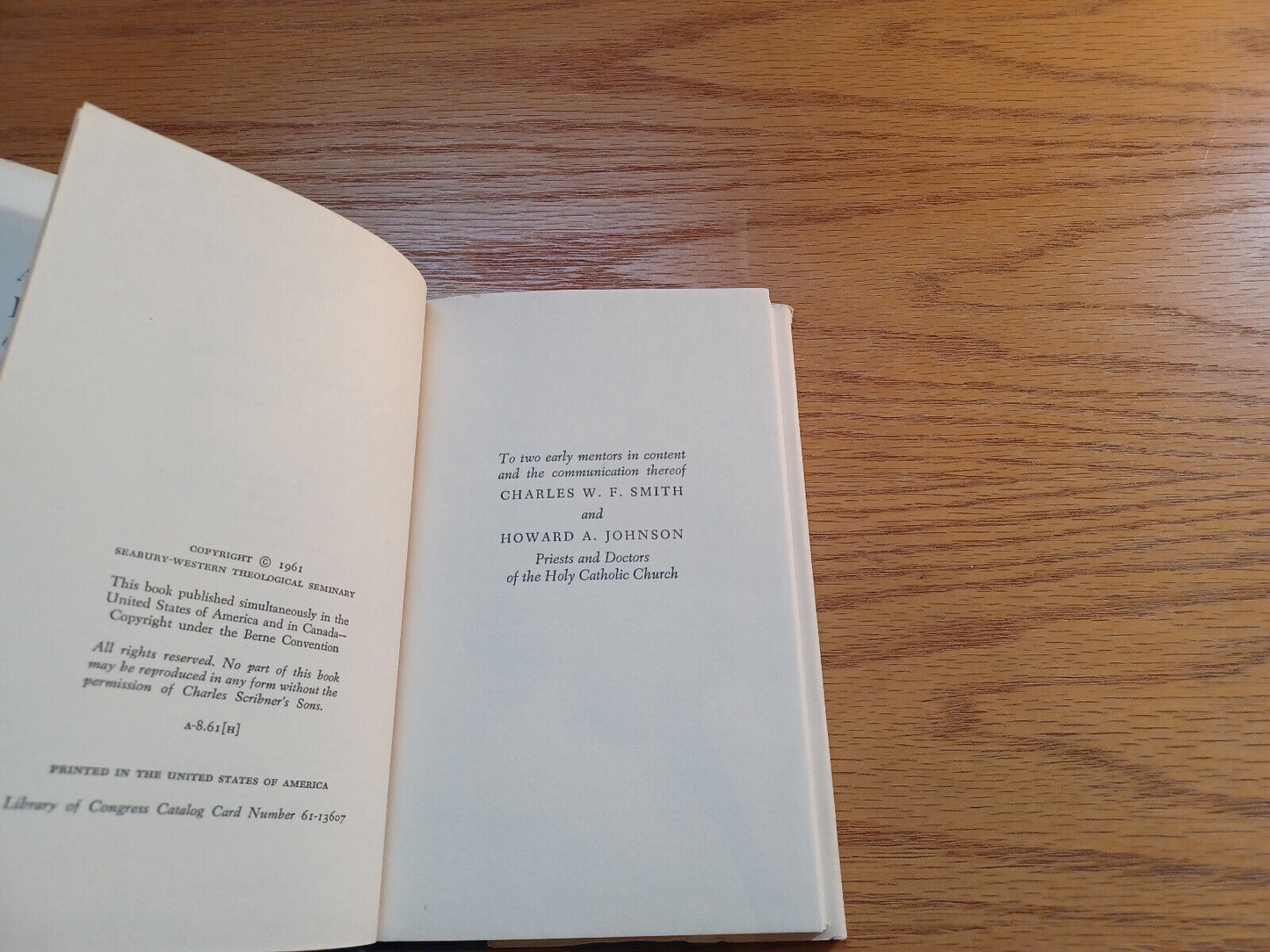 A New Look In Preaching James A Pike 1961 Charles Scribner's Sons Hardcover Dust