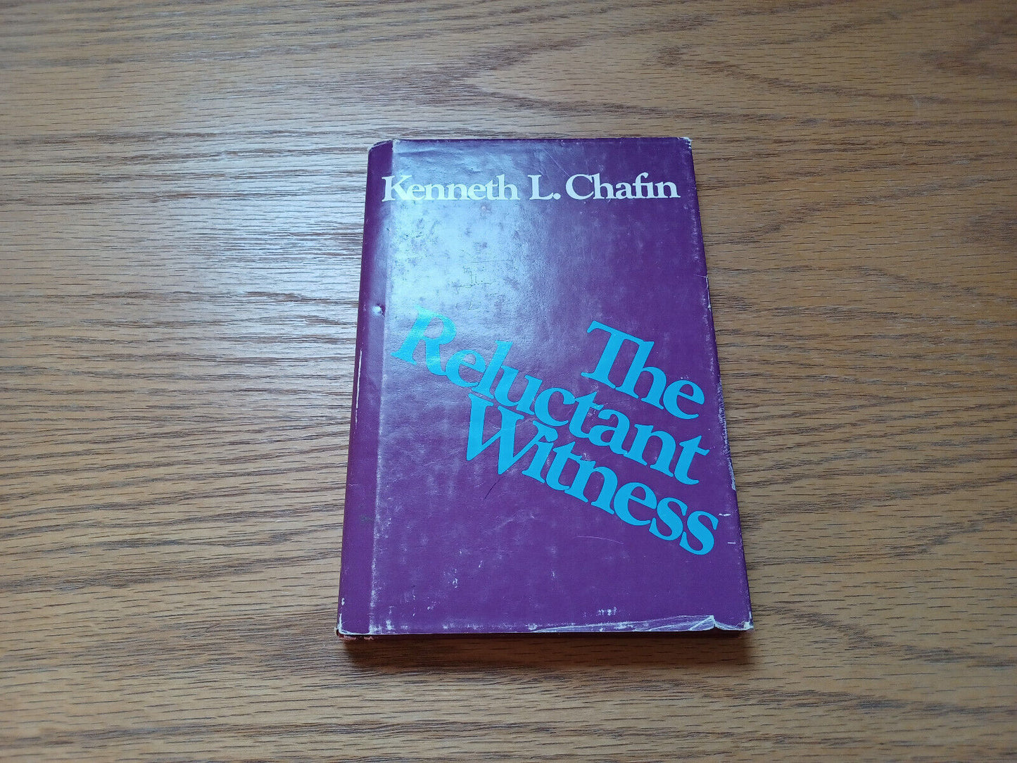 The Reluctant Witness by Kenneth Chafin 1974