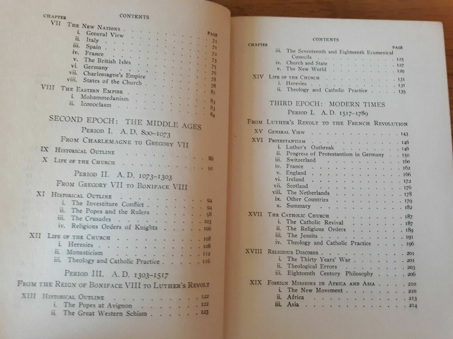 A short history of the Catholic Church Hardcover 1926 by Hermann Wedewer 7th Ed