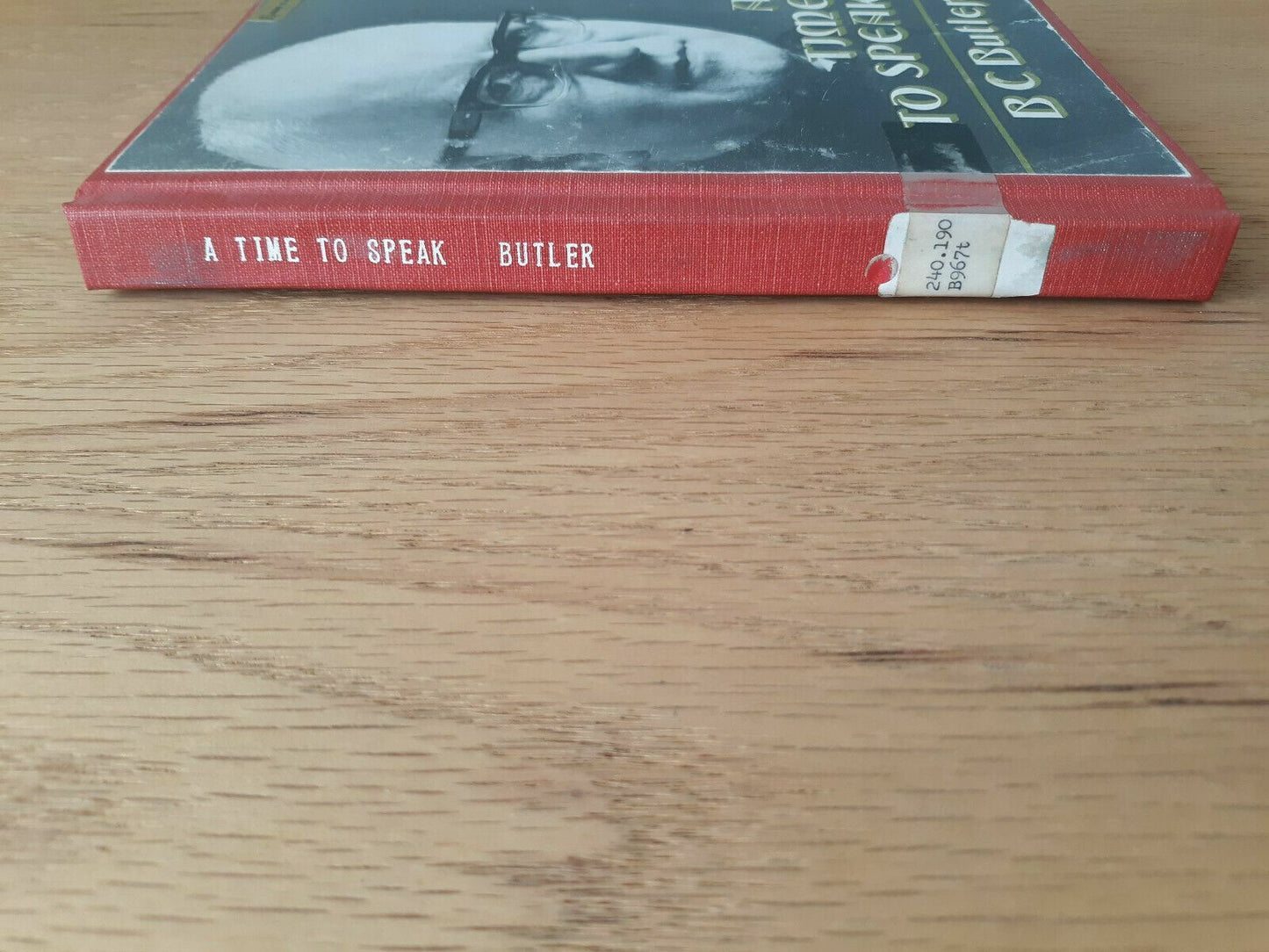 A Time to Speak Hardcover 1972 by Basil Christopher Butler (Author)