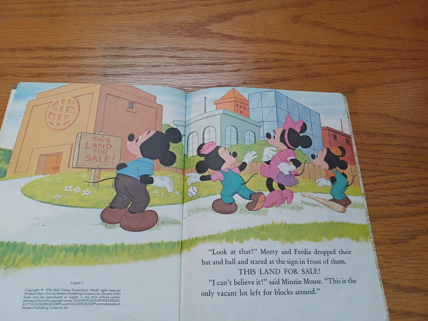 Walt Disney's Mickey Mouse And The Great Lot Plot 1974