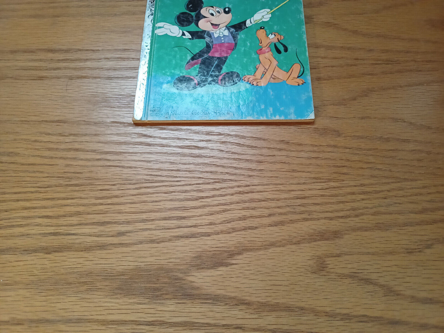 Walt Disney's Surprise For Mickey Mouse 1972 Golden Book