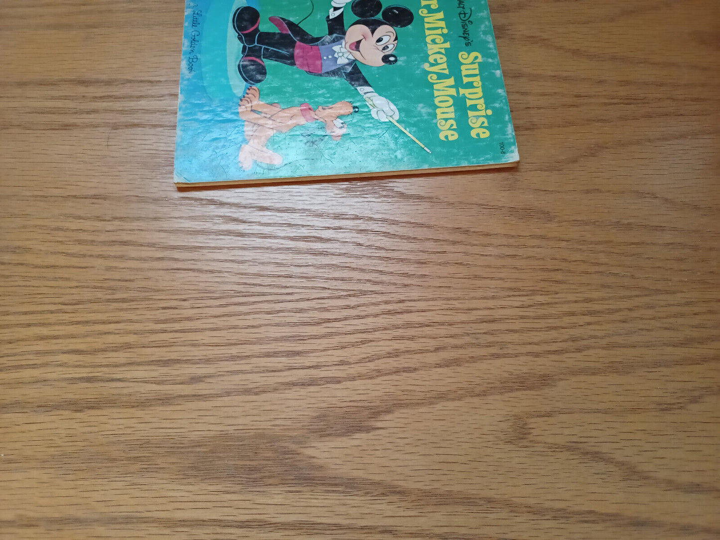 Walt Disney's Surprise For Mickey Mouse 1972 Golden Book