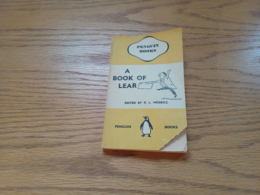 A Book of Lear R L Megroz 1939 Paperback Penguin Books