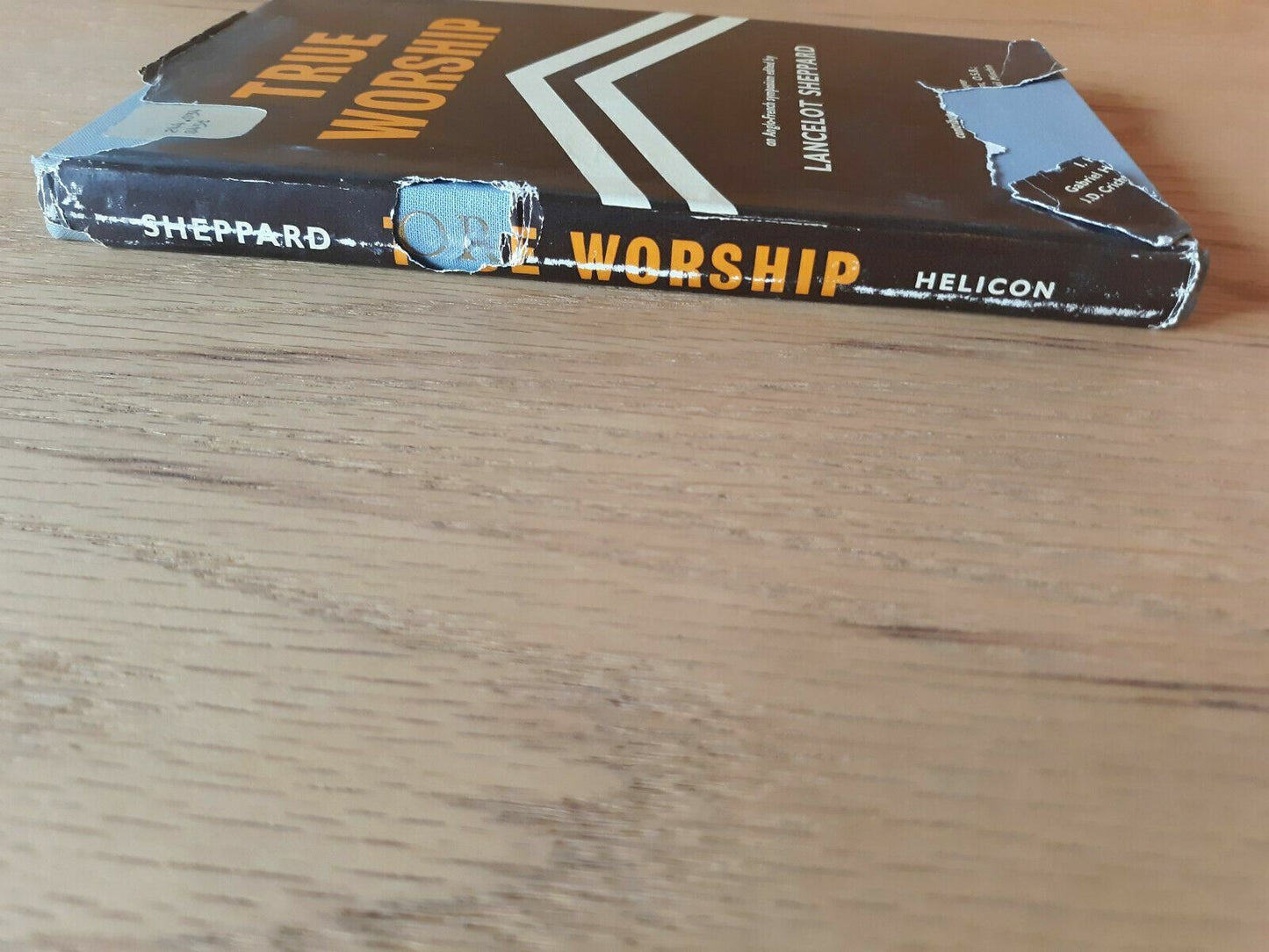 True Worship Hardcover 1963 Lancelot SHEPPARD HC/DJ