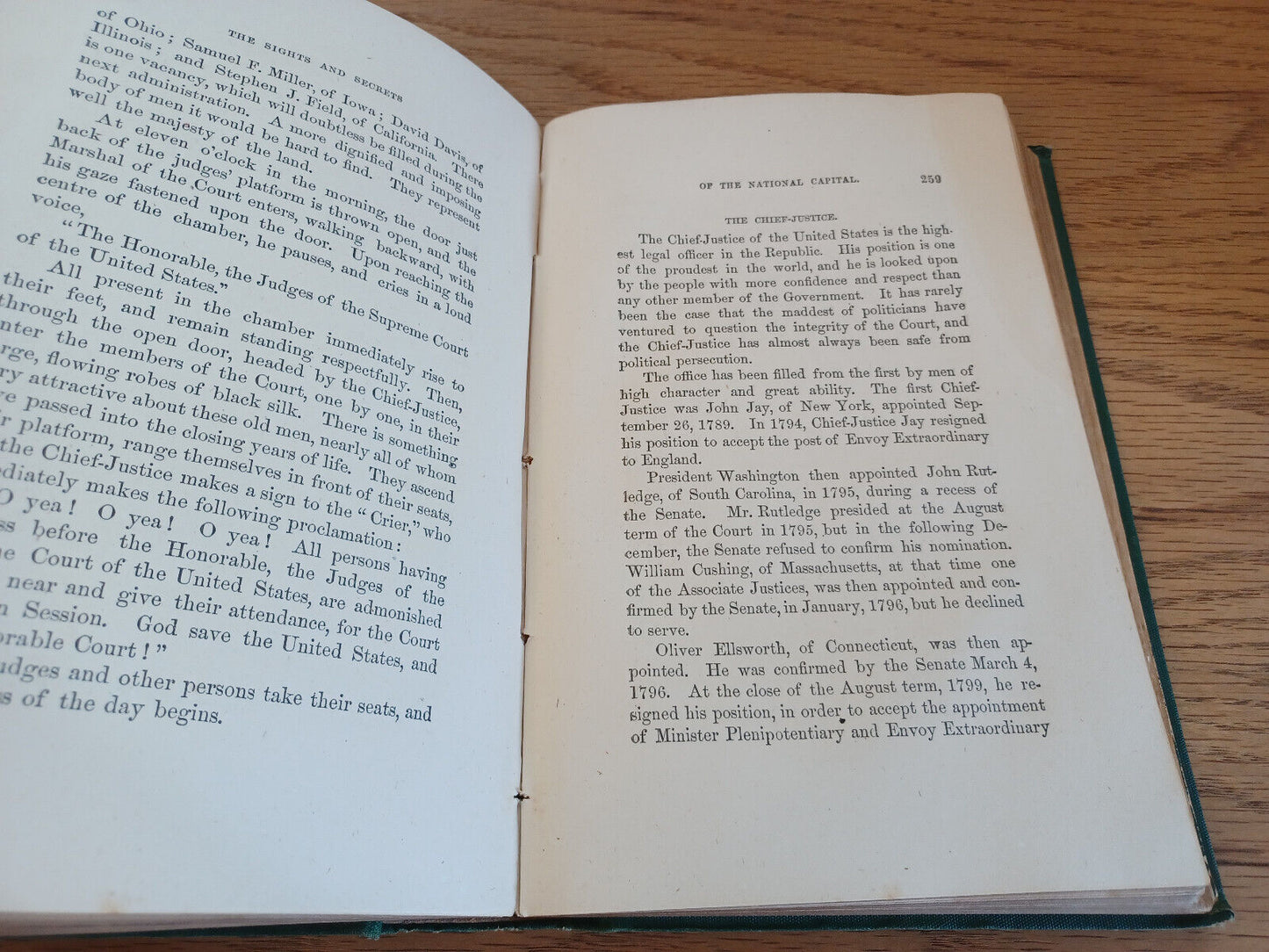 The Sights And Secrets Of The National Capital By Dr John B Ellis 1869