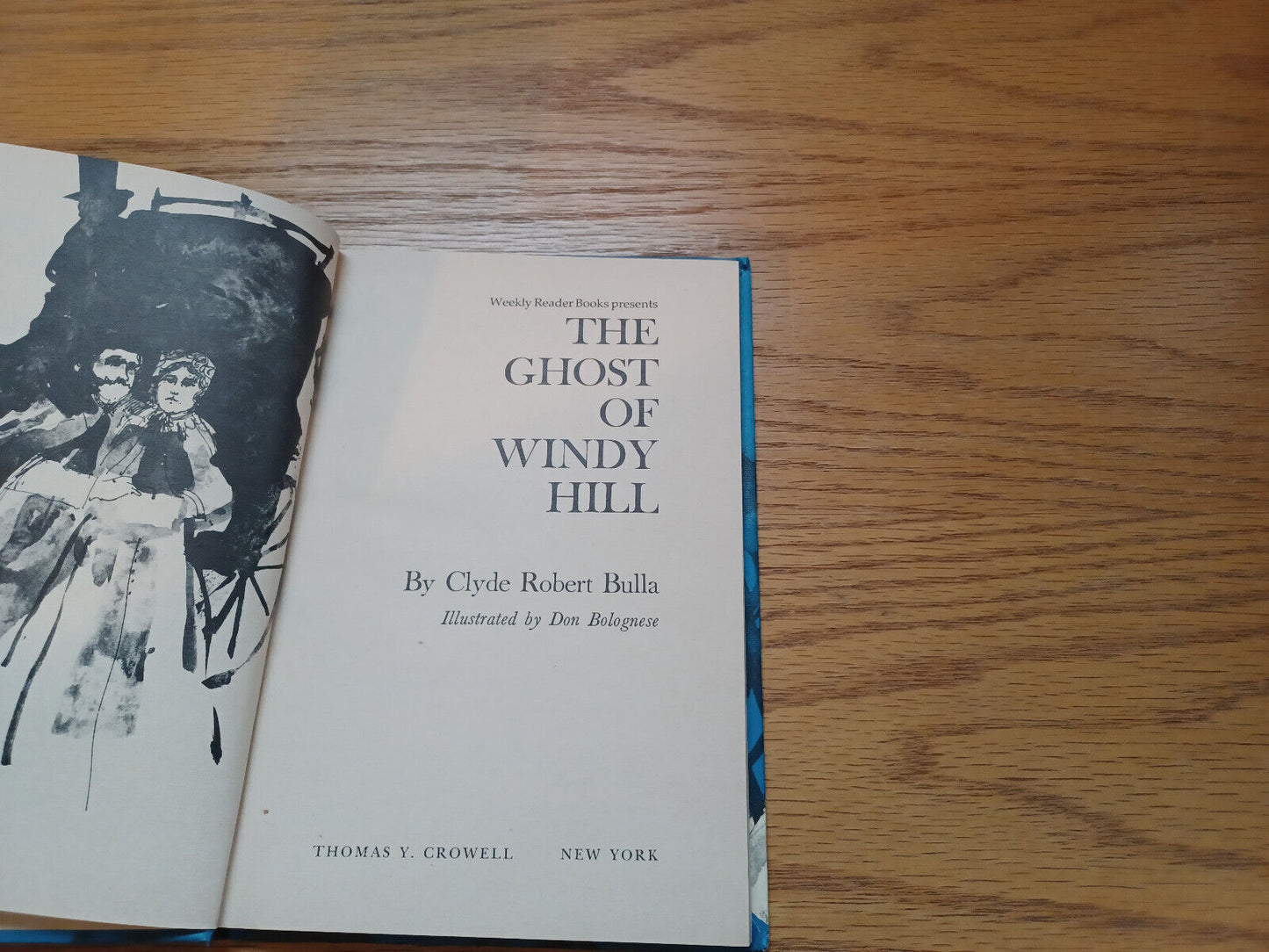 The Ghost Of The Windy Hill Clyde Robert Bulla 1968 Hardcover Thomas Y Crowell W