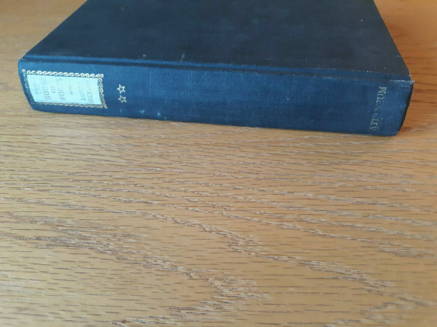 The House Of Words Hardcover 1963 Lovat Dickson 1st American Edition Atheneum