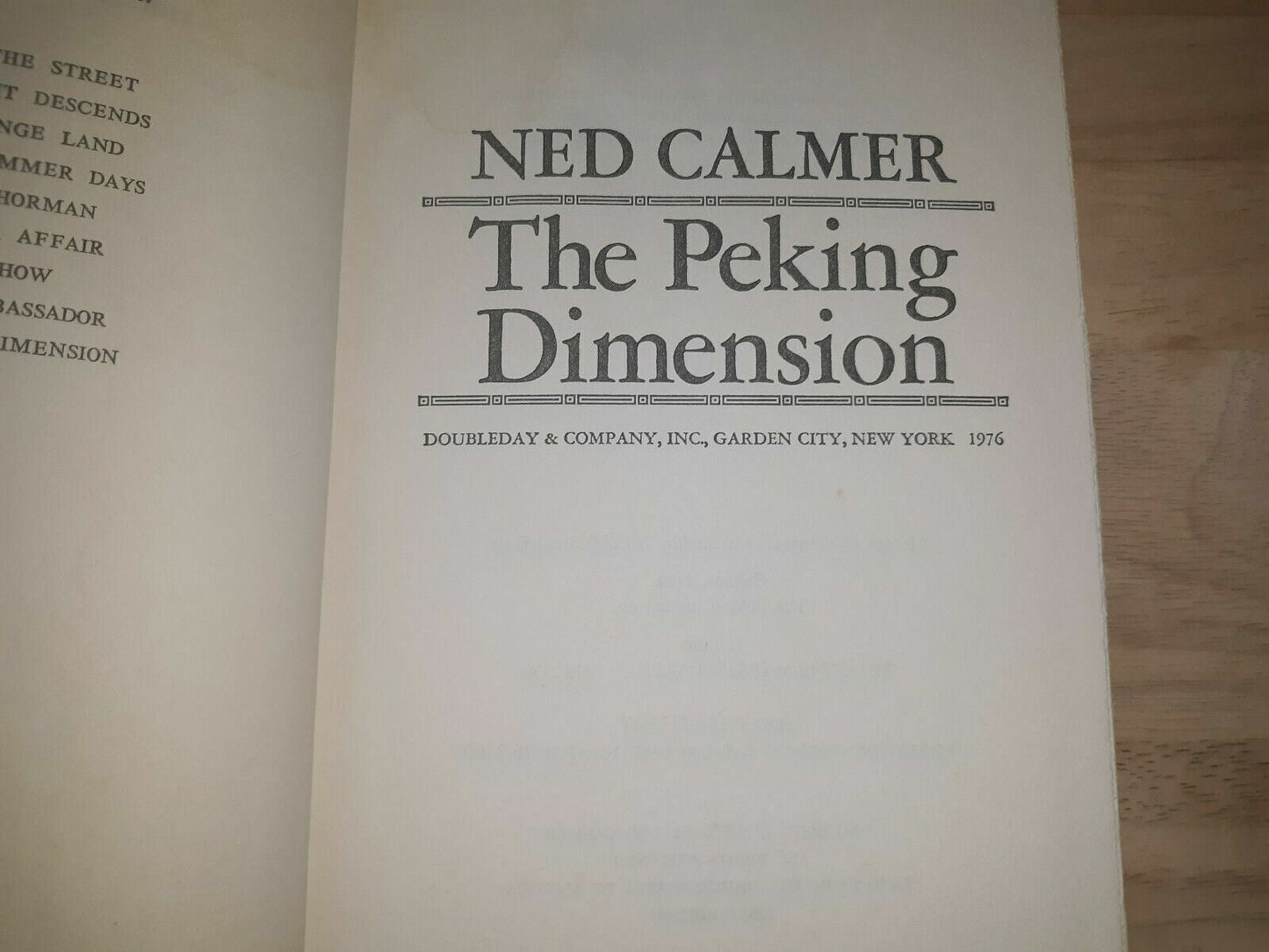 The Peking dimension Hardcover – 1976 by Ned Calmer (Author) 1st Edition