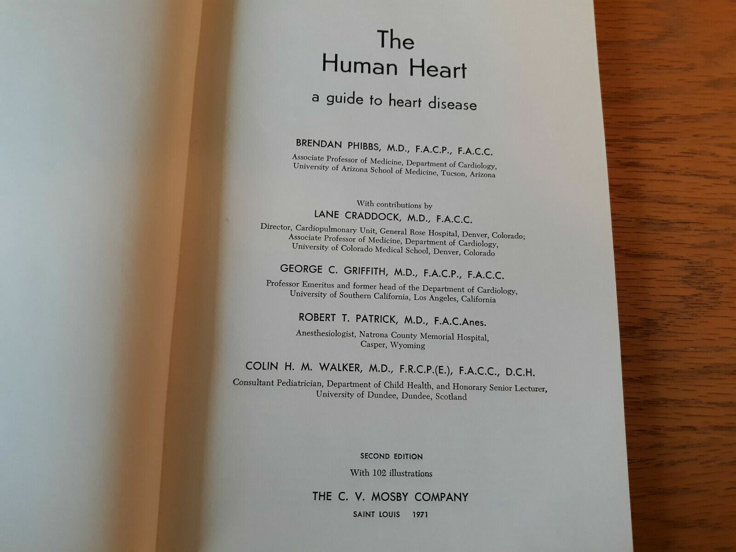 The Human Heart A Guide To Heart Disease Paperback 1971 Brendan Phibbs