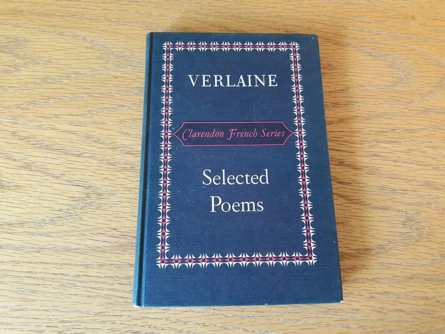 Verlaine Selected Poems by R C D Perman (Editor) 1965 Hardcover Oxford Universi