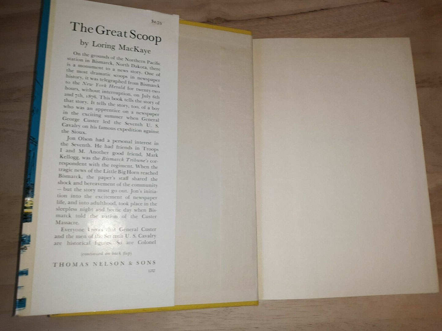 The great scoop Hardcover – 1956 by Loring MacKaye (Author)