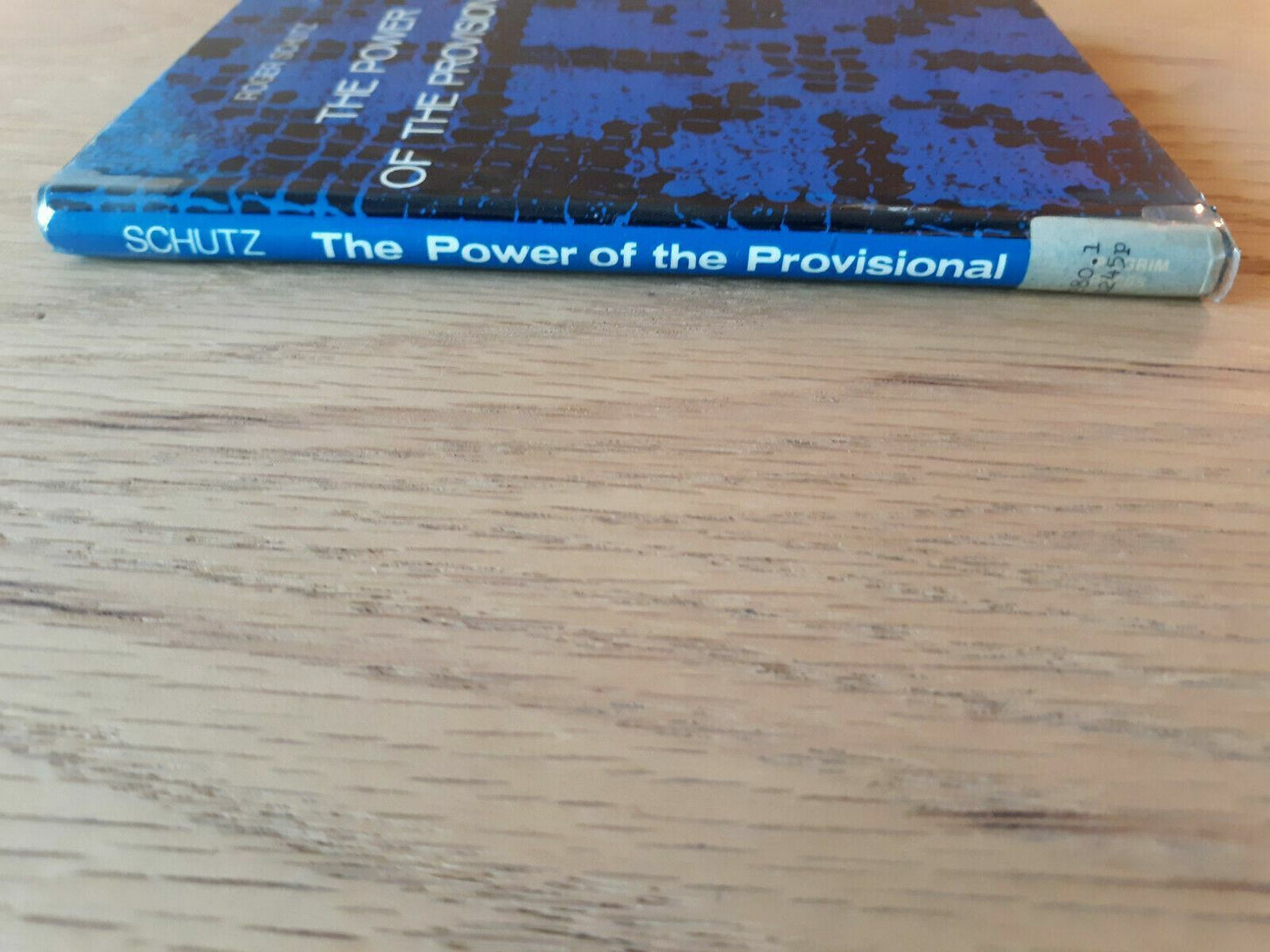 The Power of The Provisional Hardcover 1969 by Roger Schutz 1st Printing