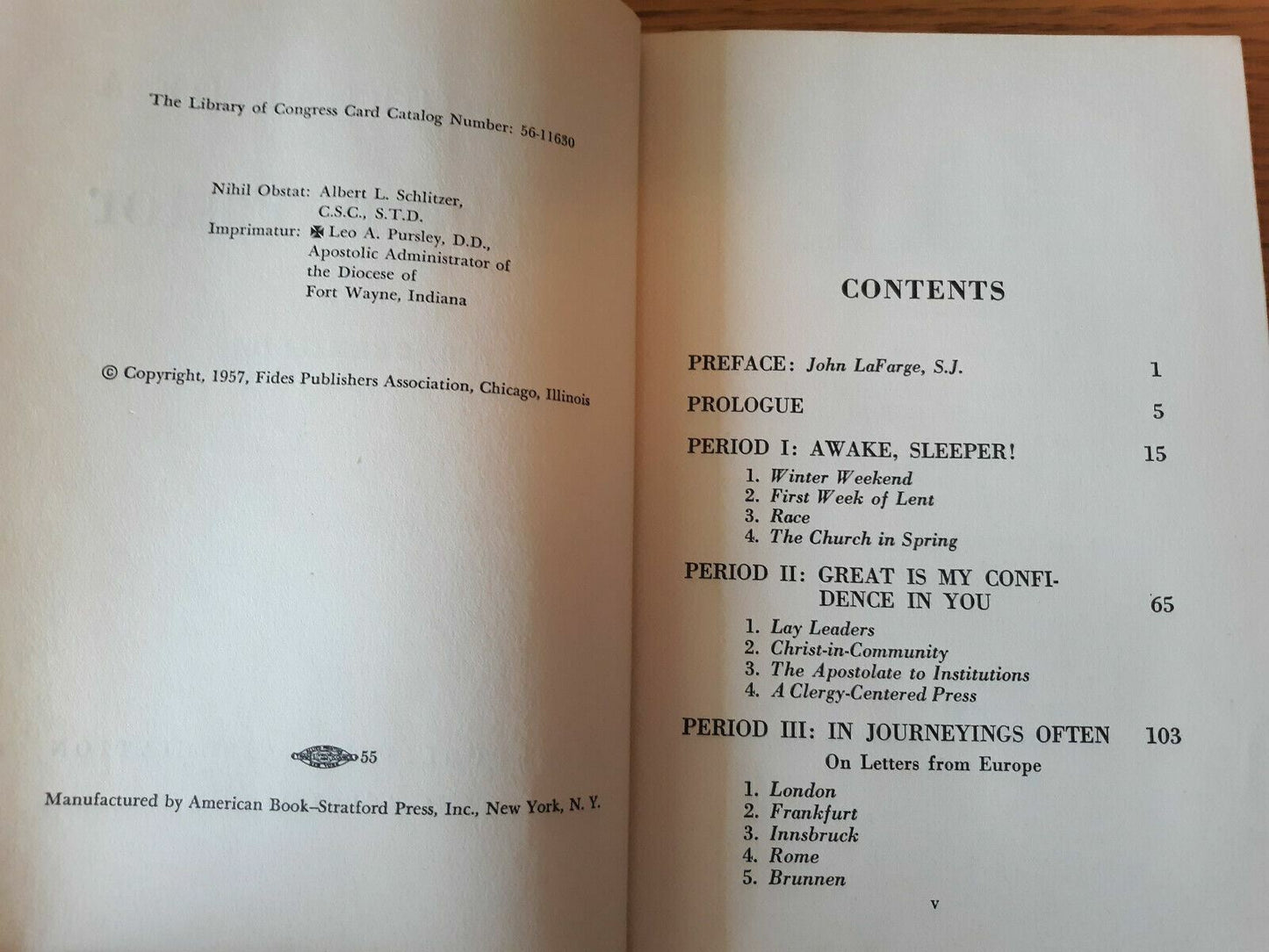 The journal of a southern pastor, Hardcover 1957 by Joseph Gremillion (Author)