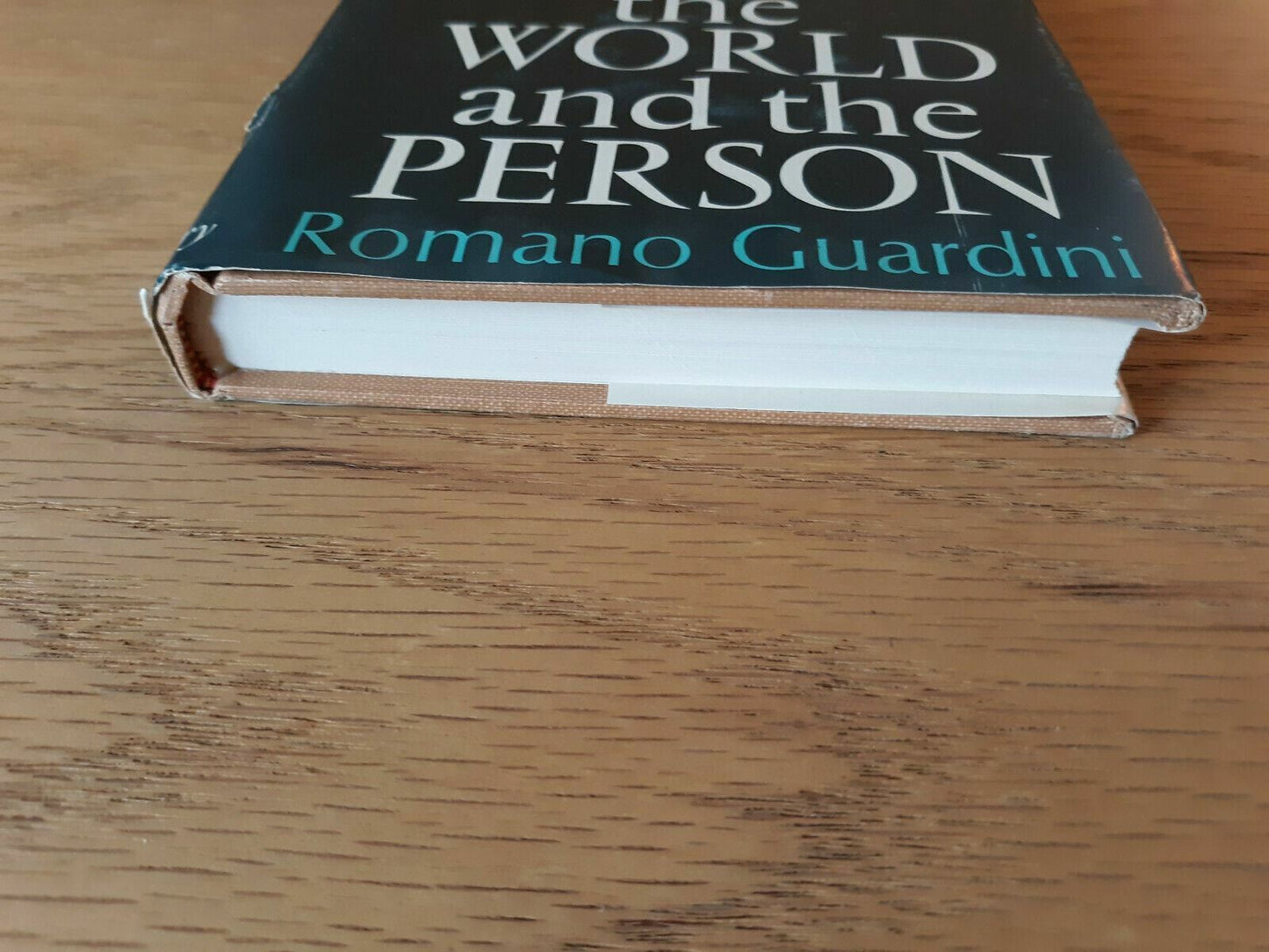 The World and the Person HC 1965 Romano Guardini Stella Lange Dust Jacket