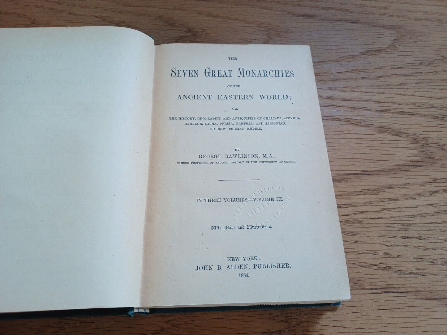 The Seven Great Monarchies Of The Ancient Eastern World Vol Iii 1884