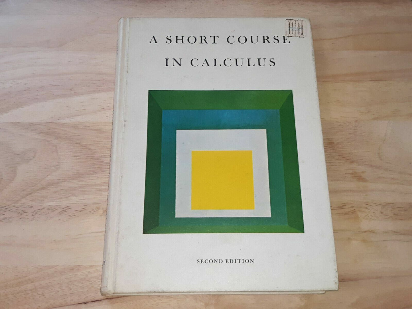 A Short Course in Calculus Hardcover 1971 David L. Outcalt 2nd Edition